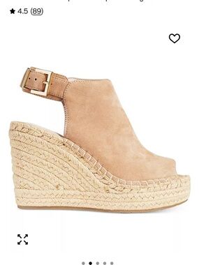 Kenneth Cole Olivia Wedge Sandals-Nice Condition Sz 7 1/2 M